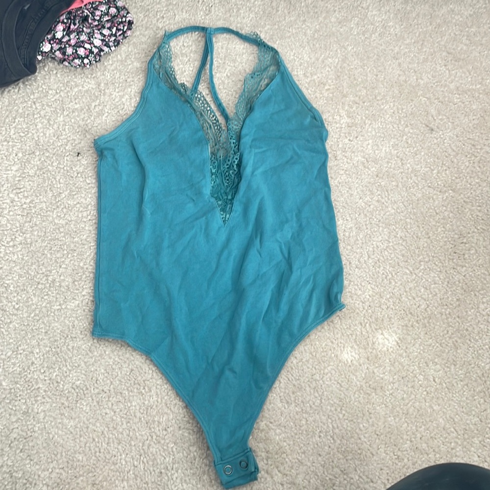 express lace thong bodysuit